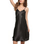 Fashion Summer Babydoll Women Night Dress Satin Chemises Slip Sexy Sleepwear Nightshirts