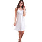 Fashion Summer Babydoll Women Night Dress Satin Chemises Slip Sexy Sleepwear Nightshirts