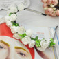Fashion Stylish Flower Garland Hairband Floral Bridal Headband Wedding Prom flower headband Hair Accessories