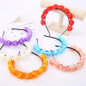 Fashion Stylish Hot Sale Flower Garland Floral Bridal Headband Hairband Wedding Prom flower headband Hair Accessories