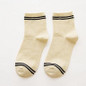 Fashion Striped Socks Funny Cotton Shiny Glitter Socks Women Harajuku Happy Socks For Ladies Girls Pre-design High Quality