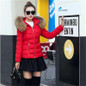 SMFOLW winter jacket women 2017 Fashion Cotton Padded Hooded Coat Parkas Female Wadded Outwear Fur Collar Slim Warm Jackets