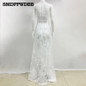 SMDPPWDBB Maternity Photography Props Pregnant Photo Shoot Long Lace Dress For Pregnancy Maternity Clothes For Pregnant Women