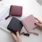 Small tassel Genuine Leather women purse female mini wallet multifunction women coin purse zipper brand money coin change wallet