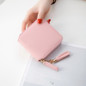Small tassel Genuine Leather women purse female mini wallet multifunction women coin purse zipper brand money coin change wallet