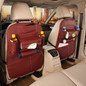 Leather Back Car Seat Organizer