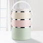 Food Fruit Container Storage Bento Lunch Box Set Stainless Steel Japanese Bento Box Portable Picnic With Dinnerware Thermal Bag