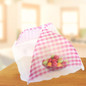 Foldable Food Covers 32x31cm Mesh Umbrella Food Cover Picnic Barbecue Party Sports Fly Mosquito Net Tent Kitchen Tool