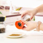TTLIFE Stainless Steel Glass Pepper Mill Slim Fit Spice Salt Pepper Mill Grinder Seasoning Kitchen Tools Grinding for Cooking