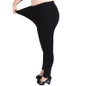 TRYYNA Women Plus Big Size Black Legging Overweight Girl  Legging XXXL Size Cotton Legging
