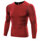 Fitness Men Long Sleeve T Shirt Thermal Muscle Bodybuilding Compression Tights Basic Layer Tee Tops
