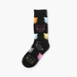 CHAOZHU Brand Socks For Women High Socks Cartoon Cat Pattern Lovely Cotton Knitted Happy Socks