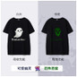 Novelty 3D Men's wolf T shirt Cool wolf Printed t shirts summer Casual 3D Short Sleeve glow in the dark T-shirts good quality