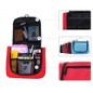 HHYUKIMI Waterproof Nylon Washbag Men Hanging Makeup Bag Travel Portable Cosmetic Bag Women Large Necessaries Toiletry Organizer