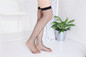 Fashion Women Black Fishnet Socks Women Sexy Medium Height Tube Socks Harajuku Series Cool Female Hollow Thin Socks