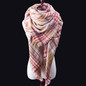 Fashion Winter Scarf For Women blanket Scarf Women Plaid Cashmere Scarves Warm Brand Shawls bandana Drop Shipping