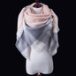 Fashion Winter Scarf For Women blanket Scarf Women Plaid Cashmere Scarves Warm Brand Shawls bandana Drop Shipping