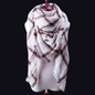 Fashion Winter Scarf For Women blanket Scarf Women Plaid Cashmere Scarves Warm Brand Shawls bandana Drop Shipping