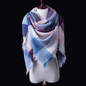 Fashion Winter Scarf For Women blanket Scarf Women Plaid Cashmere Scarves Warm Brand Shawls bandana Drop Shipping