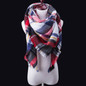 Fashion Winter Scarf For Women blanket Scarf Women Plaid Cashmere Scarves Warm Brand Shawls bandana Drop Shipping