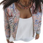 Fashion Vintage Women Ladies Casual Slim Floral Suit Blazer Jacket Coat Outwear