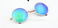 Fashion Vintage Round Sunglasses For Women Men Brand Designer Mirrored Glasses Retro Female Male Sun Glasses Men's Women's Pixel