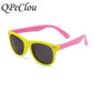 QPeClou Cute Children TR Polarized Sunglasses Kids Sun Glass Baby Boys Girls Glasses TAC Lunettes Gafas Child Oculos UV Protect
