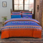 Bohemian Style Floral Printing Twin/Queen/King Size Bedding Set 4pcs Comforter Duvet Cover Set Bed Linen Bedspread Pillowcase