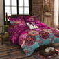 Bohemian Style Floral Printing Twin/Queen/King Size Bedding Set 4pcs Comforter Duvet Cover Set Bed Linen Bedspread Pillowcase