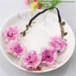 Bohemia Handmade Floral Headband Women Flower Crown Wedding Garland Hair Accessories Girls Flower Hairband Bridal Headdress