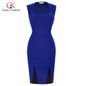 Bodycon Cocktail Dresses 2017 Grace Karin Dark Blue Sleeveless Cheap Short Coctail Dress Robe de Cocktail Party Gown
