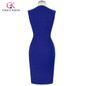 Bodycon Cocktail Dresses 2017 Grace Karin Dark Blue Sleeveless Cheap Short Coctail Dress Robe de Cocktail Party Gown