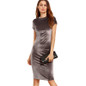 Office Dress Vestido de festa Spring Vestidos Dresses Bodycon Curto Plus Ropa Mujer Size Women Clothing Pink Velvet Pencil Dress