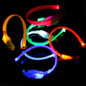 NEW Small-Scale Safety Pet Dog Collar 18-28cm LED Nylon Collar Light-up Flashing Glow