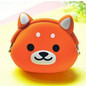NEW Silica gel animal coin purses holders kawaii bag change purse baby children wallet fashion cute coin children's purses
