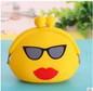 NEW Silica gel animal coin purses holders kawaii bag change purse baby children wallet fashion cute coin children's purses