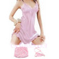 New Sexy Sleepwear Nightgown Dress Women Satin Silk Babydoll Lace Robes Sleep Shirt