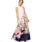 New Sexy Dresses Women Floral Summer Beach BOHO Party Evening Long Chiffon Dress Sundress