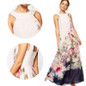 New Sexy Dresses Women Floral Summer Beach BOHO Party Evening Long Chiffon Dress Sundress