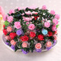 New Rose Flower Crown Headband Wreath Party Wedding Bridal Garland Hairband Headwear