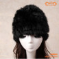Fur Hat Women's Hat 100% Natural Knitted Genuine Rabbit Fur Winter Hats For Women Fashion Cap Warm Beanies Lady headwear  Bone