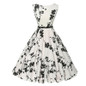 Fashion Dress A-Line Retro Swing Print Casual Cheap China Clothes Robe Vestidos De Festa Femininas Roupas Female Women Dresses