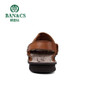 BANGCHUSHI Summer Men Sandals Leather Fashion Mens Casual Shoes Slippers Breathable Brand Beach Sandals For Men 15108