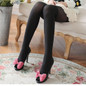 Fad Black Sexy Decorated Garters Stretchy Thin Pantyhose Tights Stockings Women
