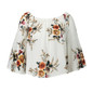 Off The Shoulder Tops For Women Summer 2018 New T Shirt Women Tops Print Flower Slash Neck Flare Sleeve Loose Top Women T-Shirt