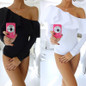 New women's sexy Ruffles Bodysuit Bodycon romper&jumpsuit party playsuit casual