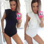 New women's sexy Ruffles Bodysuit Bodycon romper&jumpsuit party playsuit casual