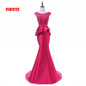 New arrival elegant party dress Prom Dresses Long dress Vestido de Festa mermaid beading lace  long gown