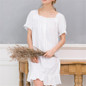 New Arrivals Elegant Nightgowns Sleepshirts Indoor Clothing Comfortable Sleep Shirts Sexy Home Dress Lace Nightgown Female #H116