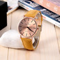 V6 Fashion Women's Watches Luxury Rose Gold Watch Women Watches Leather Clock saat montre femme horloges vrouwen reloj mujer